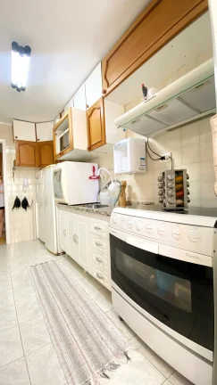 Imagem Apartamento 74M², 2Q, 2 Banheiros, 1 Vaga, Sala para 2 Ambientes, Piscina, Salão de Festas, Jardim.