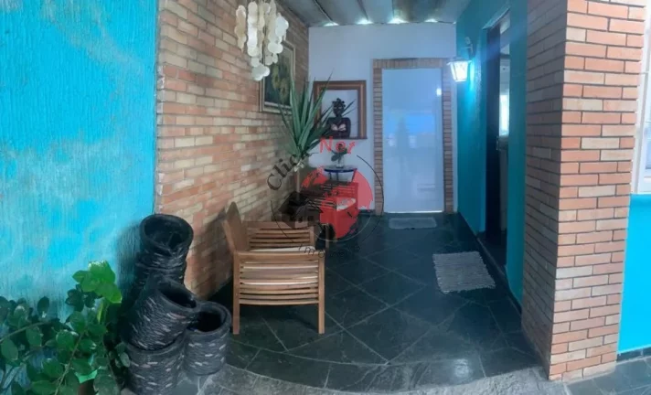 Imagem Sobrado 300m2, estudo permuta por casa ou apto ,3 dorm, 1 suíte, quintal ,churrasq,4 vagas, bairro Centreville, Sto André