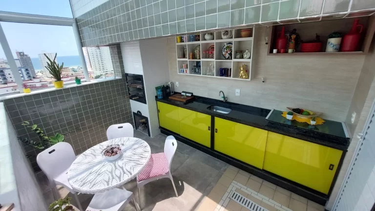 Imagem Cobertura com 3 dorms, Mirim, Praia Grande - R$ 900 mil, Cod: 2287