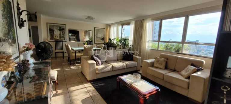 Imagem Espaçoso apartamento de luxo com 4 quartos e 2 suítes no coração de Campo Grande-MS - Centro!