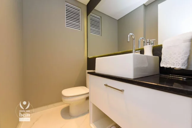 Imagem Apartamento com 3 quartos (1 suíte), sacada com churrasqueira à venda por R$ 777.000 - Mercês - Curitiba/PR