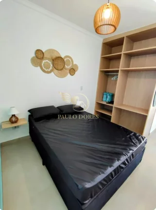 Imagem STUDIO MOBILIADO A VENDA COM VARANDA GOURMET NA PRAIA DO PEREQUÊ-AÇÚ À 5 MINUTOS DO CENTRO