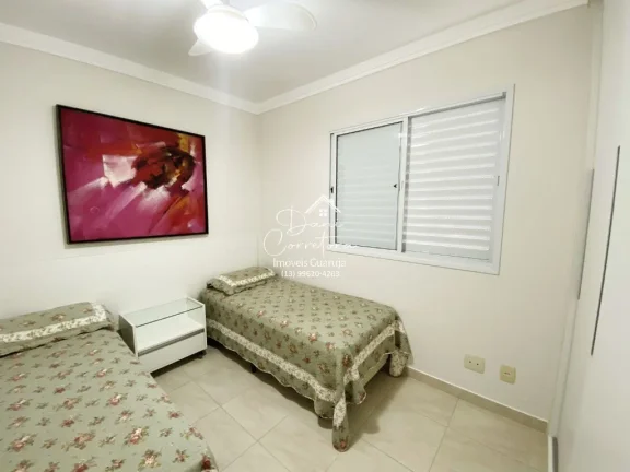 Imagem Apartamento à venda em Guarujá-SP, Vila Alzira: 3 quartos, 1 suíte, 2 salas, 2 banheiros, 2 vagas, 121m². Venha conferir!