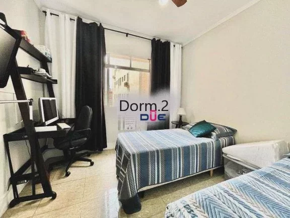 Imagem Apartamento 2 Quartos, 1 Vaga - Ponta da Praia - Santos/SP