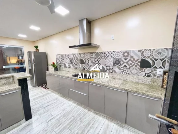 Imagem Casa com 3 dormitórios à venda, 103 m² por R$ 980.000,00 - Jardim Residencial das Palmeiras - Rio Claro/SP