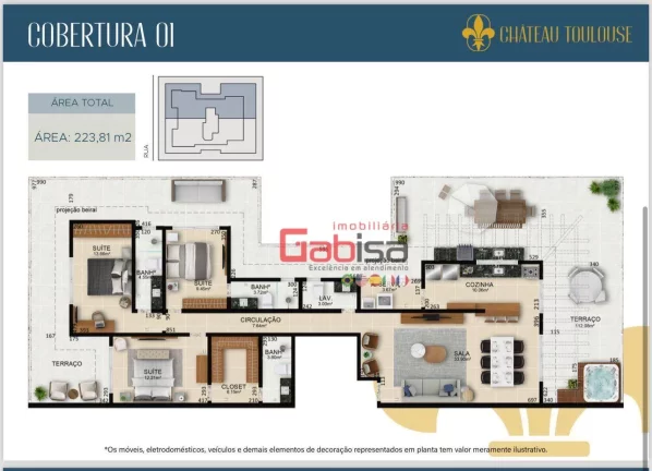Imagem Apartamento com 2 dormitórios à venda, 108 m² por R$ 530.000,00 - Braga - Cabo Frio/RJ