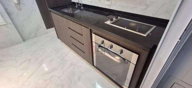 Imagem Apartamento com 1 dormitório para alugar, 48 m² por R$ 5.065,40/mês - Brooklin - São Paulo/SP