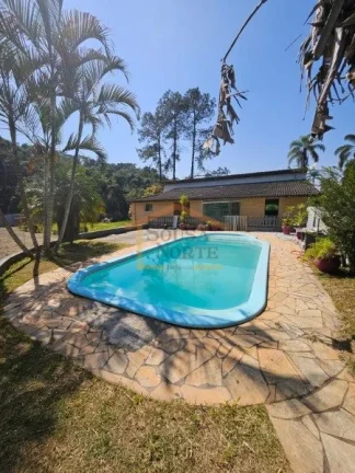 Imagem Chácara, 8.000m² de terreno, 4 dormitórios, sendo 3 suítes, sala, cozinha, lavanderia, lago, cam...