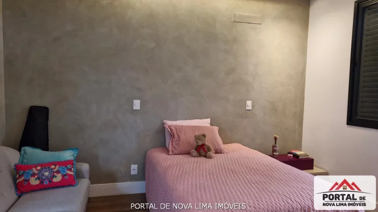 Imagem Casa a venda no condomínio Quintas do Sol em Nova Lima. Casa de 1 pavimento. Casa com 3 suítes, casa de alto luxo. Casa nova a venda no Quintas do Sol