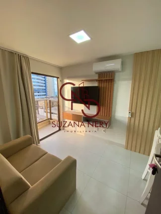 Flat vista mar, mobiliado em Ponta Negra