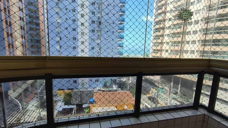 Imagem Apartamento com 2 dormitórios à venda, 75 m² por R$ 430.000,00 - Aviação - Praia Grande/SP