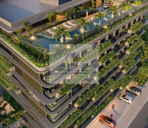 Imagem Vendo Apartamentos de 20 a 40 m², Varanda, Quarto.