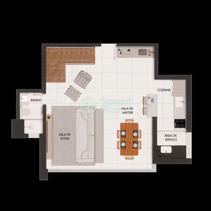 Imagem A vista deste triplex é de tirar o fôlego ! Imóvel nunca foi habitado. Cobertura triplex com 163m...