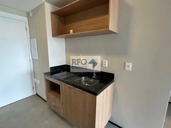 Imagem Studio de luxo no Brooklin Paulista: 1 quarto, 1 suíte, 1 banheiro, 27m² de área - Venda ou Locação em SP!