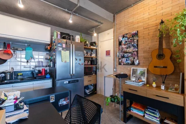 Imagem Studio 44m² no Brooklin: Seu Refúgio Urbano na Rua Soberana | Condomínio Lumen