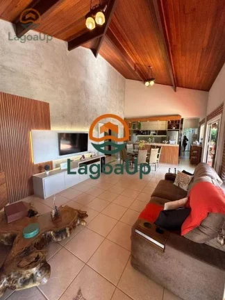 Imagem Casa com 4 dormitórios à venda, 267 m² por R$ 1.490.000,00 - Condomínio Canto do Riacho - Lagoa Santa/MG