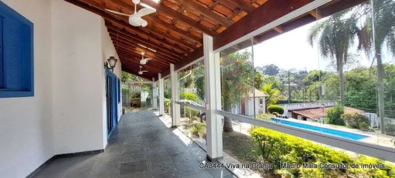 Imagem Casa com 3 dormitórios para alugar, 390 m² por R$ 6.500,00/mês - Gr Viana