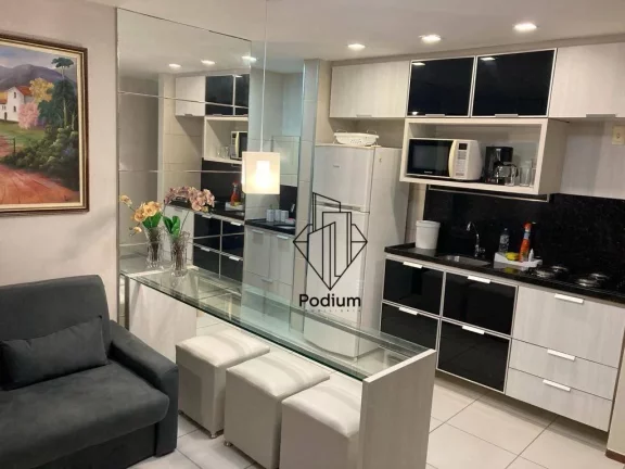 Imagem Apartamento Home Flat mobiliado e equipado a 500m da Praia do Cabo Branco - FL0902