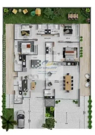 Vendo Chalé em condomínio de luxo em Bananeiras, com 180 m², 4 suítes e 2 vagas