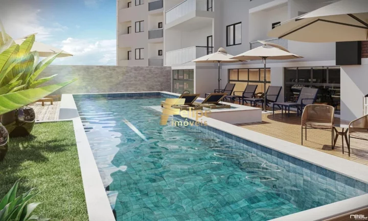 Imagem APARTAMENTO DE 2 QUARTOS E LAZER COMPLETO EM CONSTRUÇÃO NA PRAIA DA CERCA!