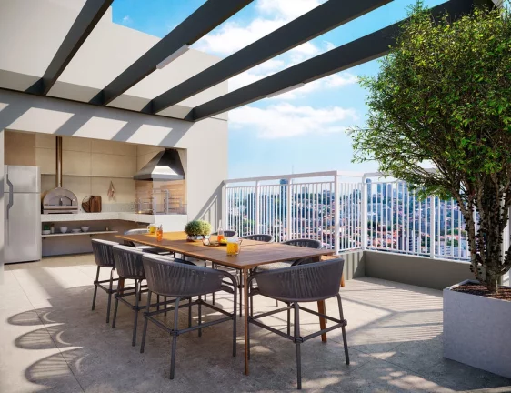 Imagem Apartamento com 2 Quartos à Venda, 35 m² em Campo Belo - São Paulo