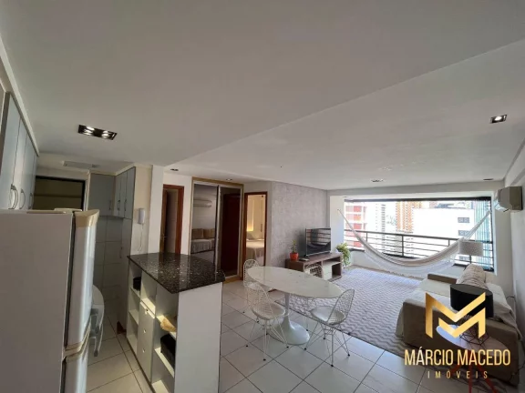 Apartamento com 1 dormitório à venda, 59 m² por R$ 470.000,00 - Meireles - Fortaleza/CE