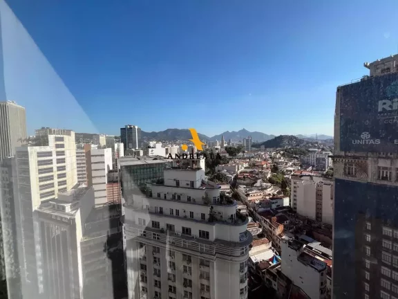 Imagem Av. Rio Branco - Centro - Ed. RB1- Maravilhosa espaço comercial 147m2 - Vista Baia - Aluguel R$10.500,00- Localização privilegiada!