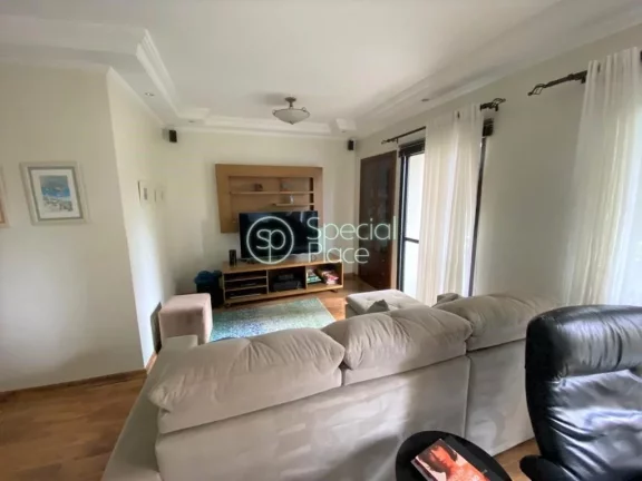 Imagem Ótimo apartamento com 132 m² em Perdizes. Amplo living para três ambientes com acesso à varanda,...