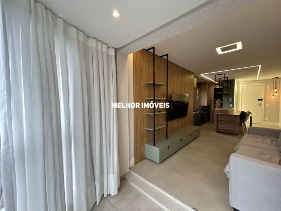 Imagem Apartamento á venda mobiliado e equipado localizado na Praia Brava em Itajaí.
