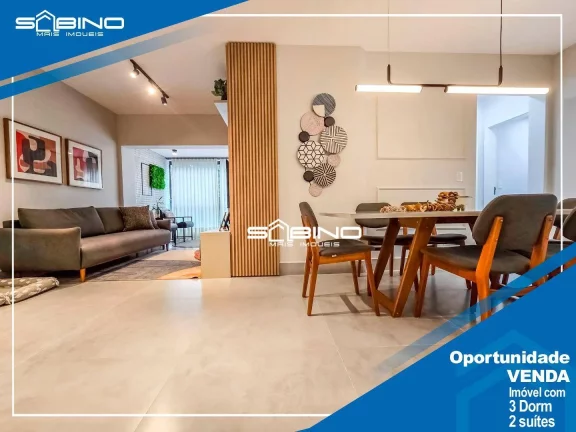 Imagem Apartamento à Venda, com 3 dormitórios 2 suítes 126m² área útil, Riviera de São Lourenço