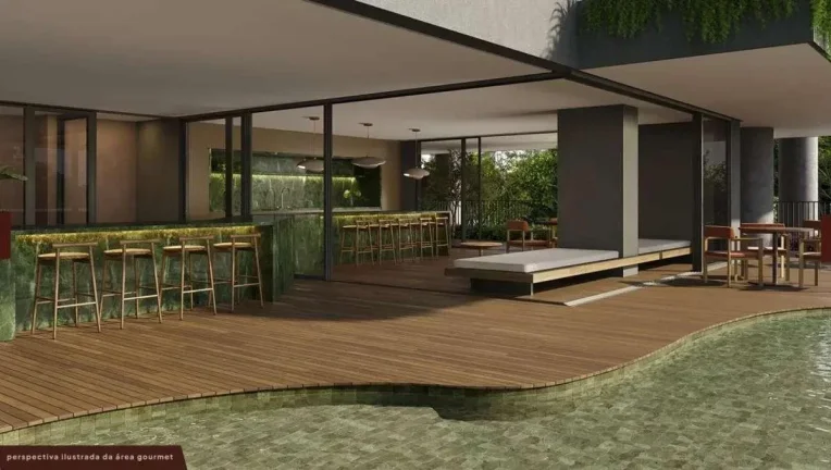 Imagem Cobertura Penthouse com 304 m2, 3 suítes e 3 vagas a venda no Brooklin, São Paulo