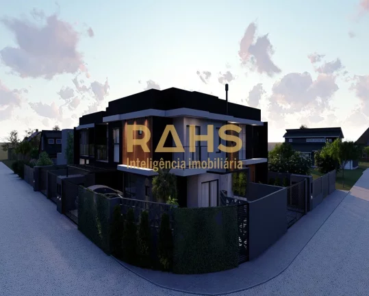 Imagem Sobrado de Esquina Alto padrão em Construção a venda com 151,93 m² de área construída, 2 suít...
