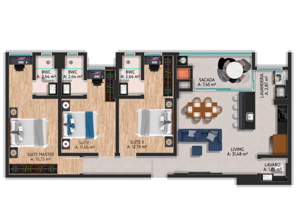 Imagem Vêndome Résidence - Apartamento à venda no bairro Perequê - Porto Belo/SC
