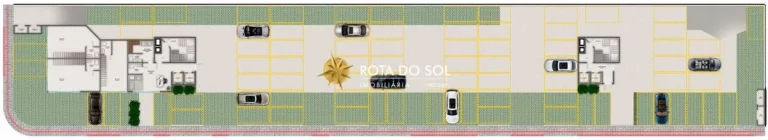 Imagem Villa Bellagio Apartamentos Flat na planta Bombas Bombinhas SC