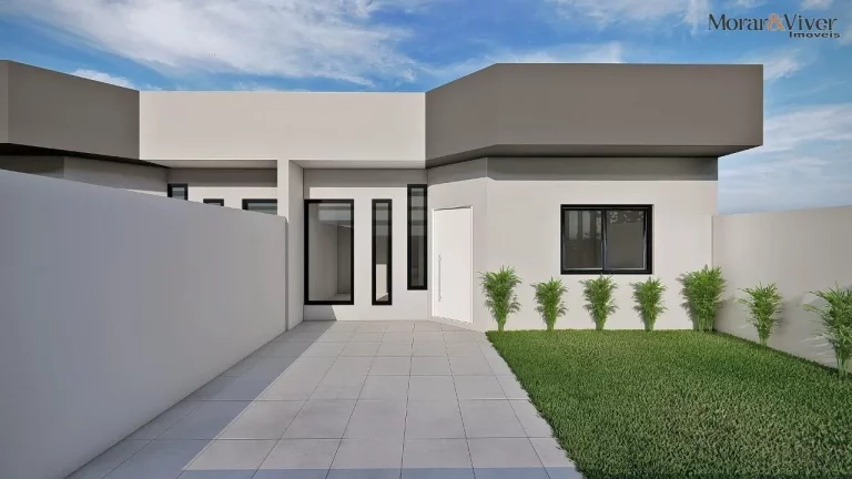 Imagem Casa para Venda em São José dos Pinhais, Cruzeiro, 3 dormitórios, 1 suíte, 2 banheiros, 2 vagas