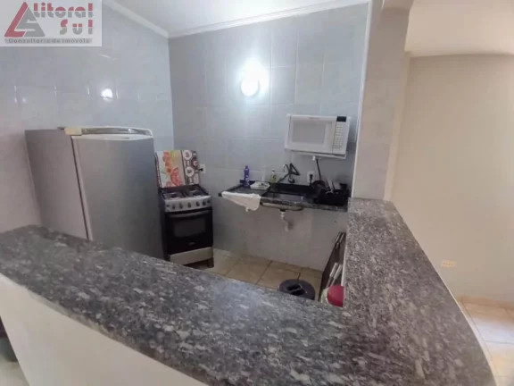 Imagem Apartamento à venda em Praia Grande-SP, Aviação: 1 quarto, 1 sala, 1 banheiro, 1 vaga de garagem - Imperdível!