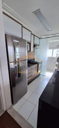 Imagem Apartamento com 62m², sala para dois ambientes integrada à varanda. Originalmente com 3 dormitóri...