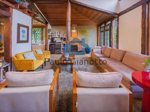 Imagem Casa Rústica, linda, Térrea c/ piscina e gourmet!