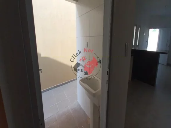 Imagem Casa Térrea Nova sem uso ,a 500m2 da Praia ,3 dorms c suite , quintal e churrasq, piscina ,2 vagas bairro Gaivota, Itanhaem