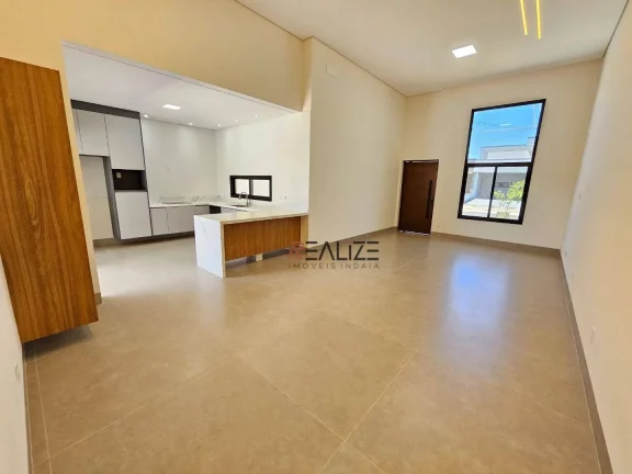 Imagem Casa com 3 suítes e quintal à venda, 186 m² por R$ 1.650.000 - Condomínio Park Gran Reserve - Indaiatuba/SP