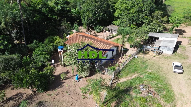 Imagem Chácara Top 4 Tanques de peixes 100 Kms de GoiâniaSão 4,3 alqs Casa simples, com pomar com muita ...