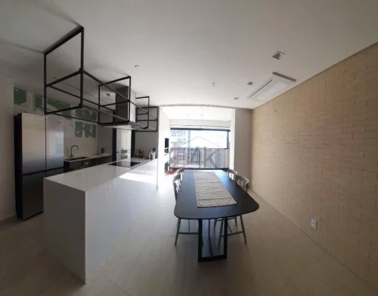 Imagem Apartamento à venda no Parque Brooklin: 105m², 2 suítes, 2 vagas e varanda gourmet.