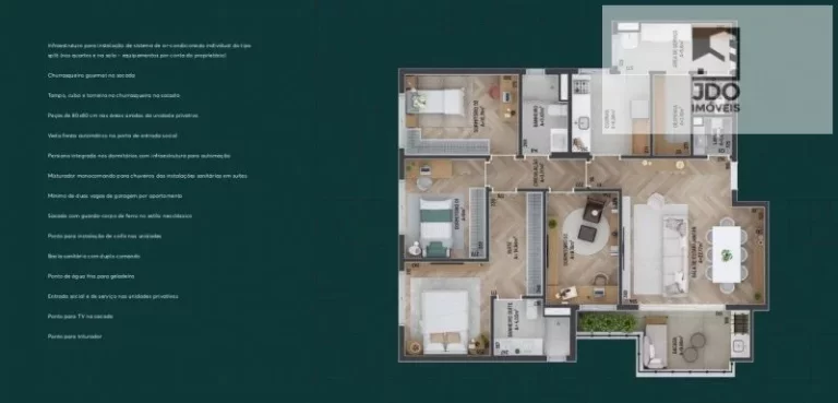 Imagem Apartamento a Venda no bairro Vila Izabel - Curitiba, PR