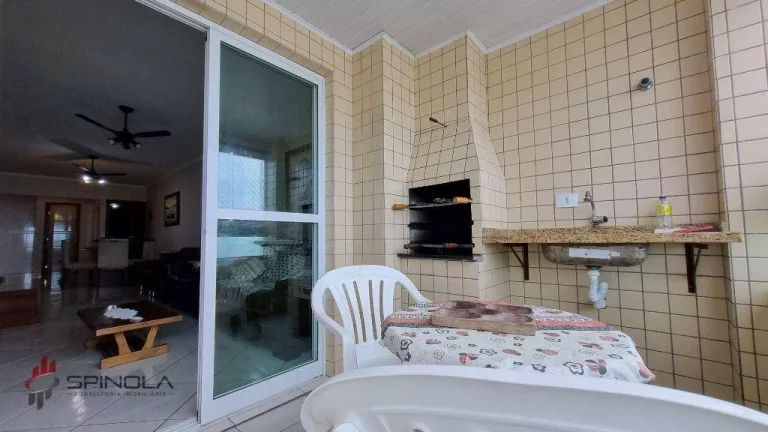 Imagem Apartamento com 3 dormitórios à venda, 140 m² por R$ 750.000,00 - Vila Caiçara - Praia Grande/SP