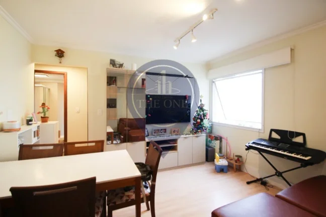 Imagem Oportunidade única: Apartamento à venda em Moema, São Paulo-SP! 2 quartos, 2 salas, 2 banheiros, garagem e área de 54m².