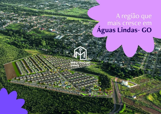 Imagem Casa Condomínio Porto Quaresmeiras - Águas Lindas de Goiás