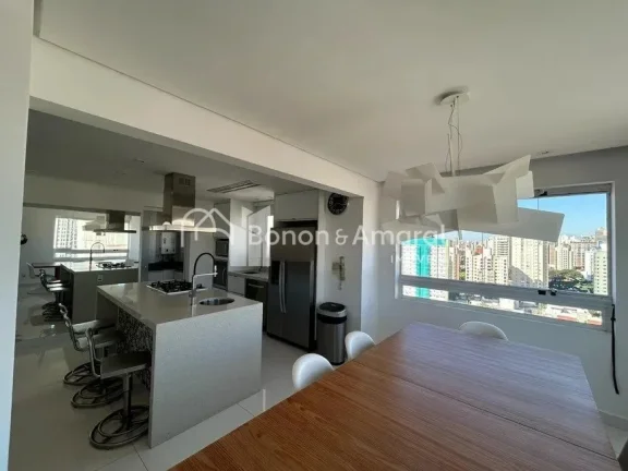 Imagem Apartamento Duplex à venda no Cambuí, Campinas, com 104 m² de área útil. O imóvel conta com 2 ...