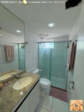 Imagem Apartamento para Venda em Salvador, Patamares, 3 dormitórios, 3 suítes, 2 banheiros, 3 vagas