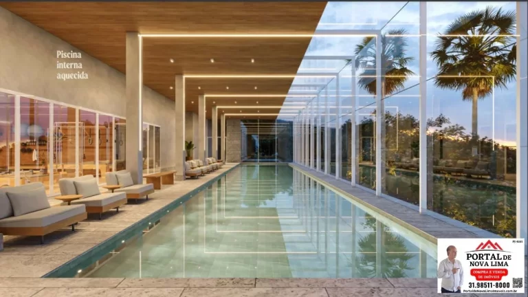 Imagem Apartamento a venda 3 quartos Ed. MONT BLANC - Vila da Serra - Destaque possui uma planta ampla e bem distribuída, com 92,53 m2 de área privativa.