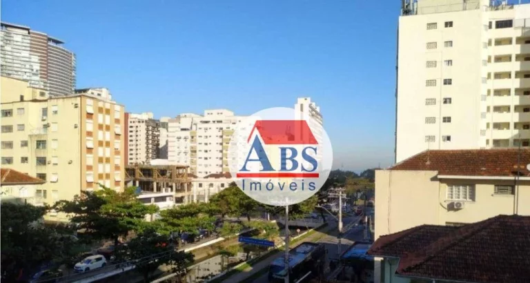 Imagem Apartamento à venda, 106 m² por R$ 470.000,00 - José Menino - Santos/SP